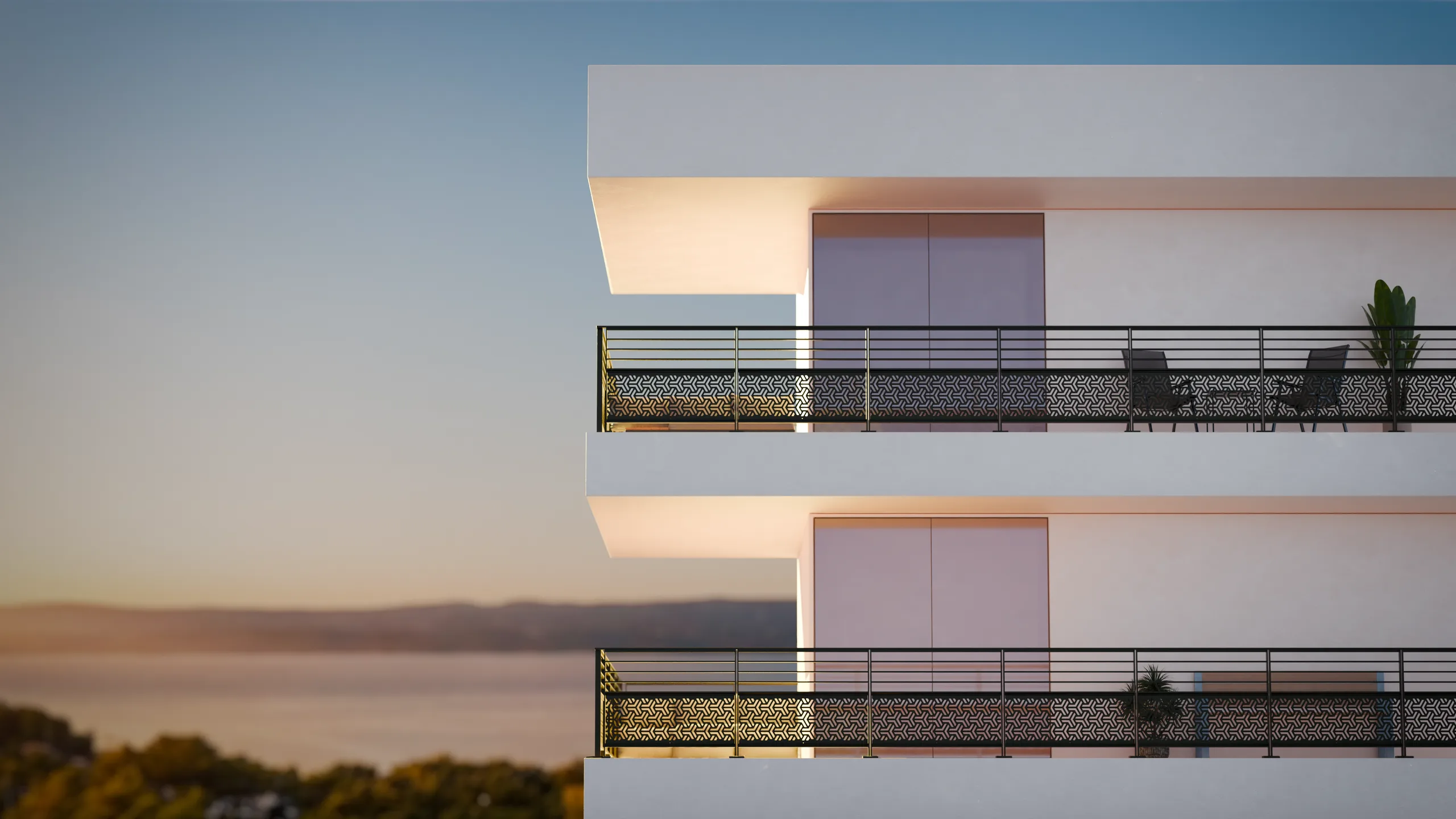 Balcons et garde-corps 3D Rayan3D
